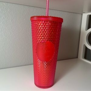 Starbucks Studded Tumbler Venti Hot Pink USA